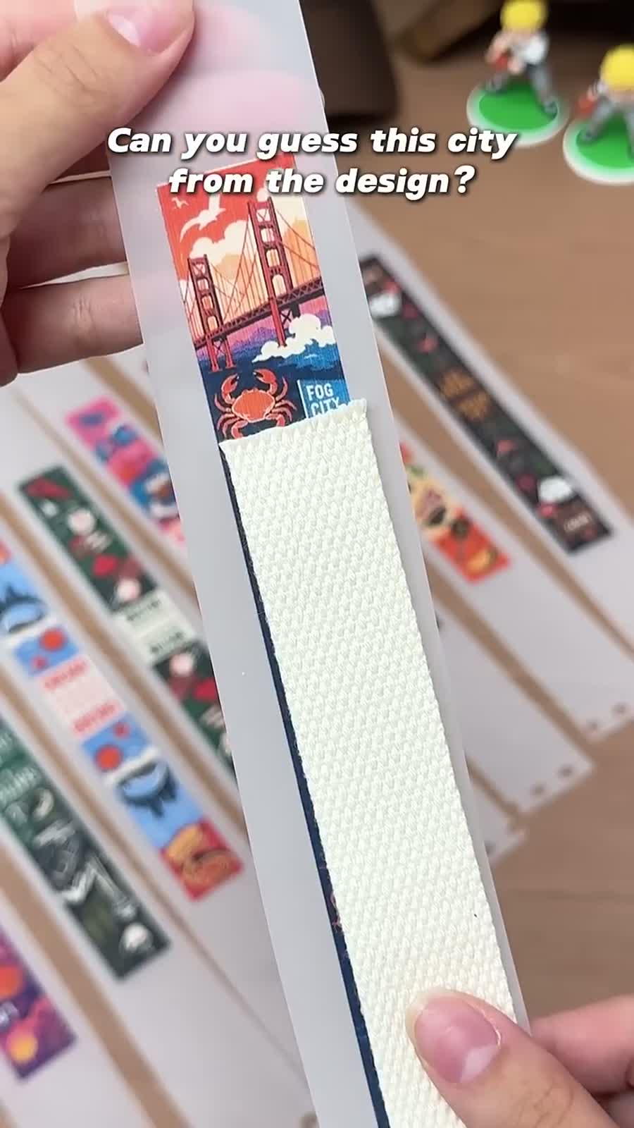 Video: making souvenir keychains and merch